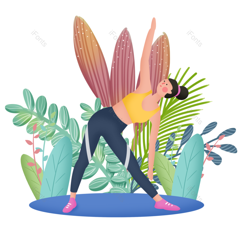 现代图片,插画元素,人物PNG,小人免抠素材